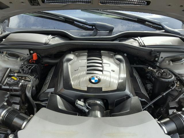 WBAHL835X7DT08552 - 2007 BMW ALPINA B7 ნაცრისფერი ფოტო 7