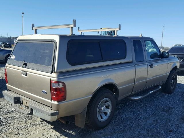 1FTYR44E53PA96001 - 2003 FORD RANGER SUP GRAY photo 4