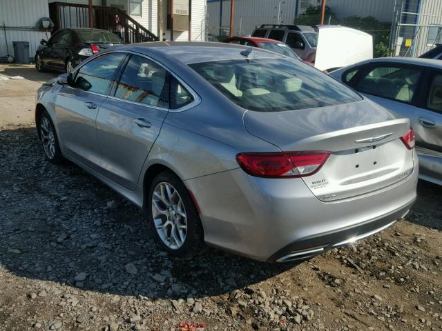 1C3CCCEG6FN711875 - 2015 CHRYSLER 200 C SILVER photo 3