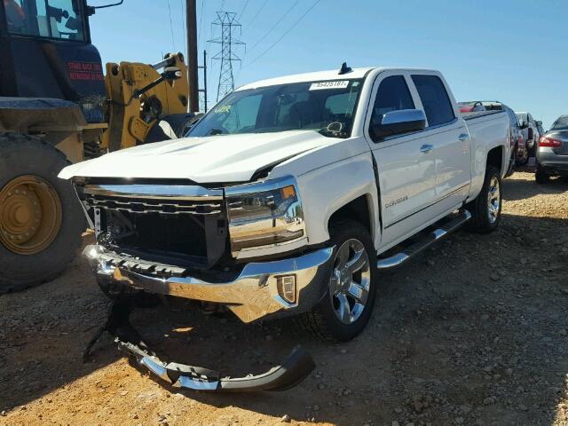 3GCPCSEC7GG266478 - 2016 CHEVROLET SILVERADO WHITE photo 2