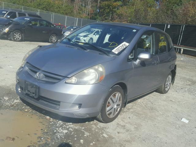 JHMGD38427S060791 - 2007 HONDA FIT SILVER photo 2