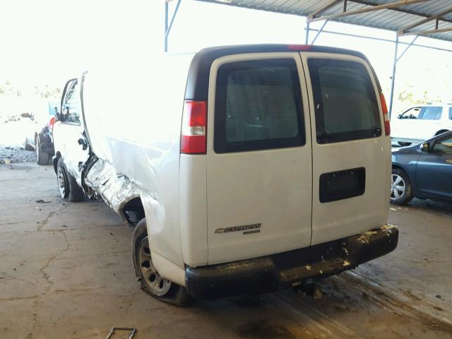 1GCSGAFX6D1174685 - 2013 CHEVROLET EXPRESS G1 WHITE photo 3