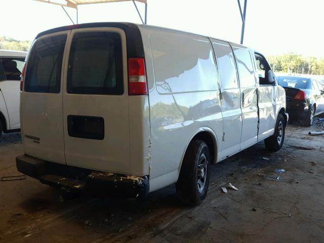 1GCSGAFX6D1174685 - 2013 CHEVROLET EXPRESS G1 WHITE photo 4