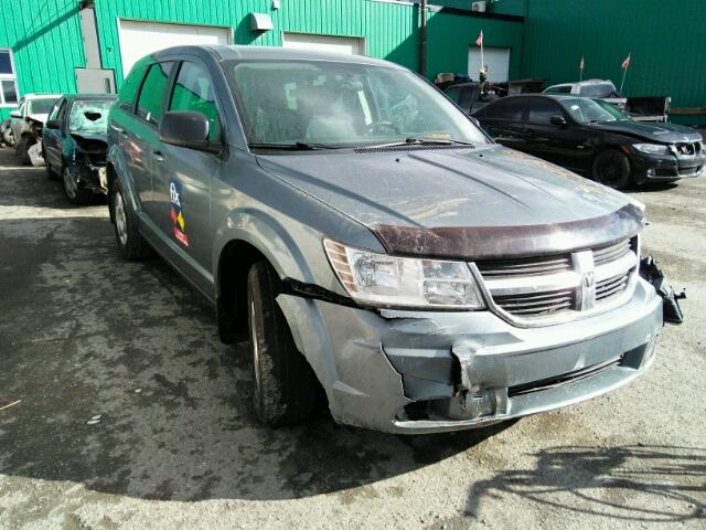 3D4PG4FB8AT277254 - 2010 DODGE JOURNEY SE GRAY photo 1