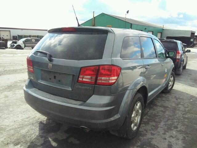 3D4PG4FB8AT277254 - 2010 DODGE JOURNEY SE GRAY photo 4