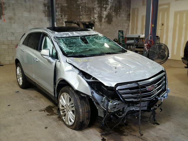 1GYKNFRSXJZ112412 - 2018 CADILLAC XT5 PREMIU SILVER photo 1