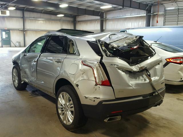 1GYKNFRSXJZ112412 - 2018 CADILLAC XT5 PREMIU SILVER photo 3