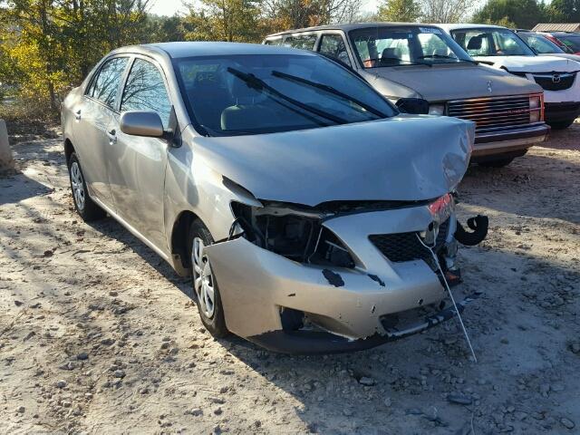 2T1BU4EEXAC257280 - 2010 TOYOTA COROLLA BA TAN photo 1