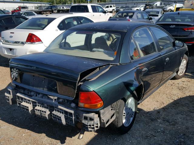 1G8ZH5287VZ252745 - 1997 SATURN SL1 GREEN photo 4