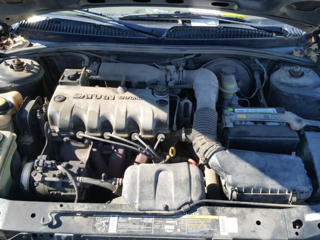 1G8ZH5287VZ252745 - 1997 SATURN SL1 GREEN photo 7