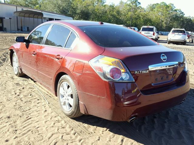 1N4AL2AP8AC113140 - 2010 NISSAN ALTIMA BAS MAROON photo 3