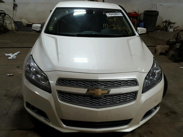 1G11H5SA2DF224480 - 2013 CHEVROLET MALIBU LTZ WHITE photo 10