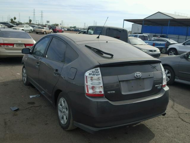 JTDKB20U973223213 - 2007 TOYOTA PRIUS CHARCOAL photo 3