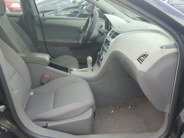 1G1ZH57BX9F237263 - 2009 CHEVROLET MALIBU 1LT BLACK photo 5