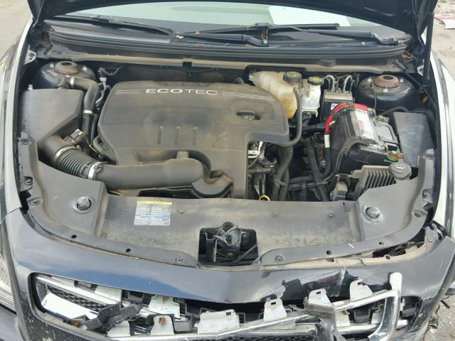 1G1ZH57BX9F237263 - 2009 CHEVROLET MALIBU 1LT BLACK photo 7