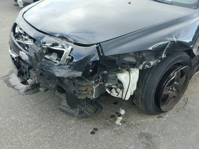 1G1ZH57BX9F237263 - 2009 CHEVROLET MALIBU 1LT BLACK photo 9