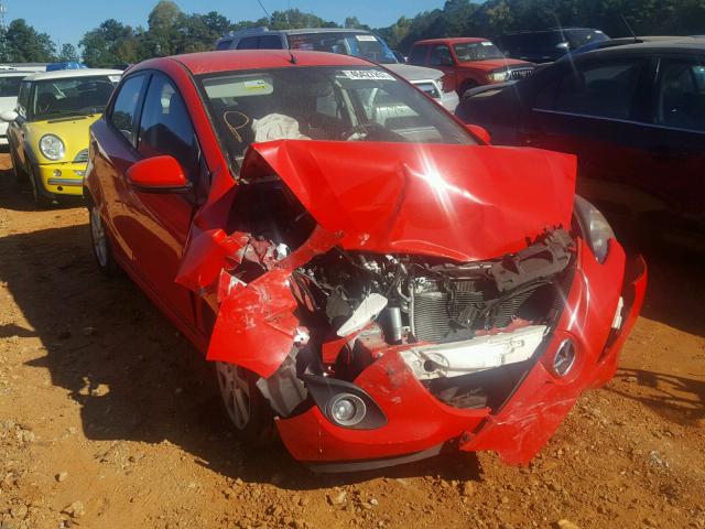 JM1DE1HY4B0100060 - 2011 MAZDA MAZDA2 RED photo 1