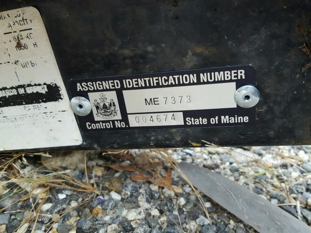 ME7373 - 2003 UTILITY TRAILER BLACK photo 10