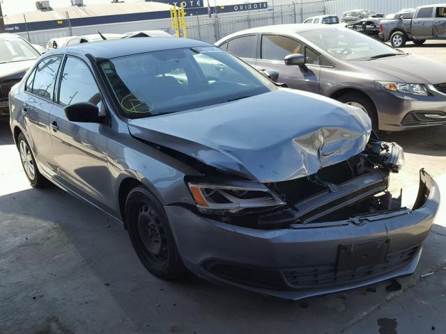 3VW2K7AJXCM354142 - 2012 VOLKSWAGEN JETTA BASE 灰色 照片 1