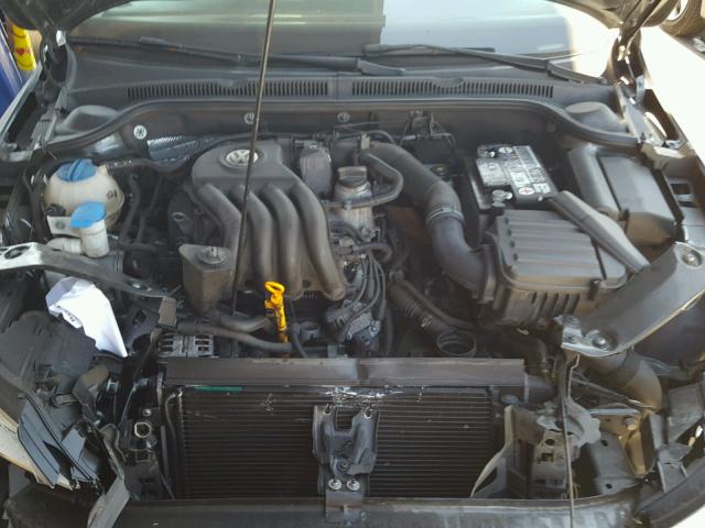 3VW2K7AJXCM354142 - 2012 VOLKSWAGEN JETTA BASE 灰色 照片 7