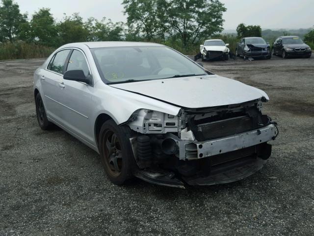 1G1ZB5EB8AF265703 - 2010 CHEVROLET MALIBU LS ვერცხლისფერი ფოტო 1