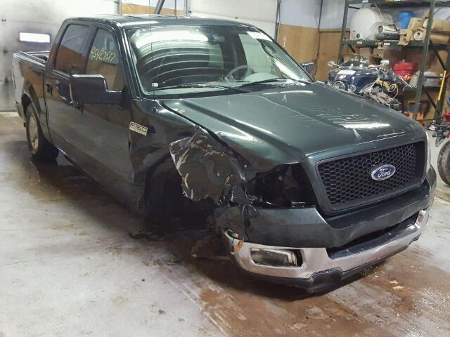 1FTPW12574KA66020 - 2004 FORD F150 SUPER GREEN photo 1