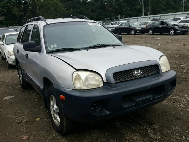 KM8SB82B81U121347 - 2001 HYUNDAI SANTA FE GRAY photo 1