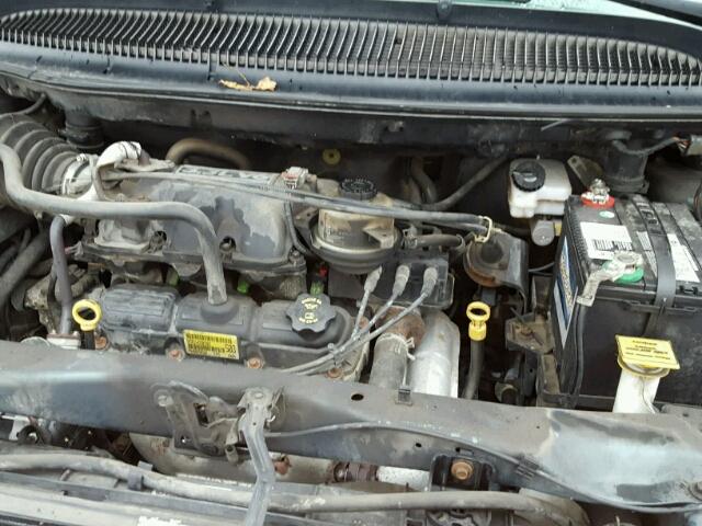 1D4GP25R25B411735 - 2005 DODGE CARAVAN SE BLUE photo 7