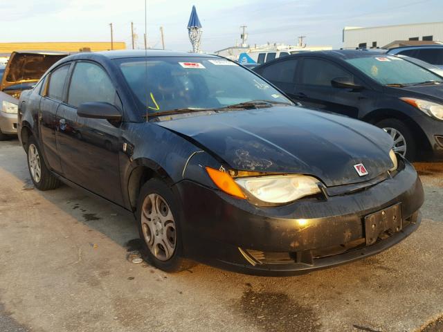 1G8AN12F24Z220233 - 2004 SATURN ION LEVEL BLACK photo 1