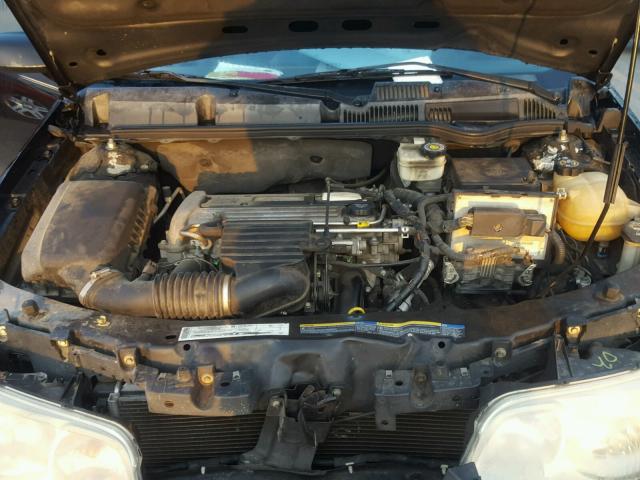 1G8AN12F24Z220233 - 2004 SATURN ION LEVEL BLACK photo 7