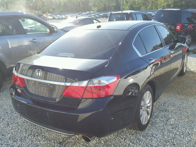 1HGCR2F87EA213946 - 2014 HONDA ACCORD EXL BLACK photo 4