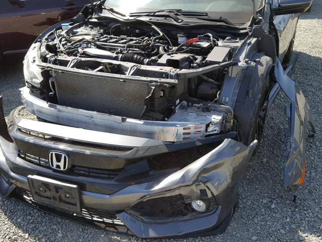 SHHFK7H40HU204958 - 2017 HONDA CIVIC SPOR GRAY photo 9