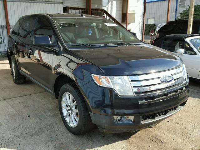 2FMDK4JC1ABA55807 - 2010 FORD EDGE SEL BLACK photo 1