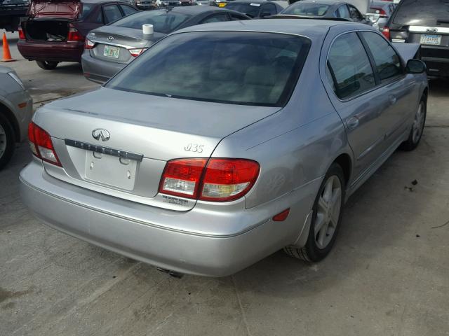 JNKDA31A52T020851 - 2002 INFINITI I35 GRAY photo 4