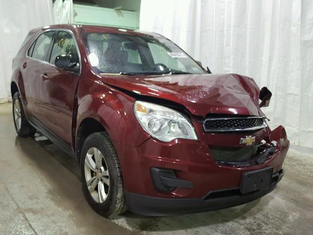 2CNALBEW2A6307338 - 2010 CHEVROLET EQUINOX RED photo 1