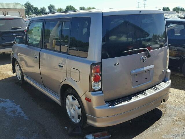 JTLKT324054024224 - 2005 TOYOTA SCION XB 银色 照片 3