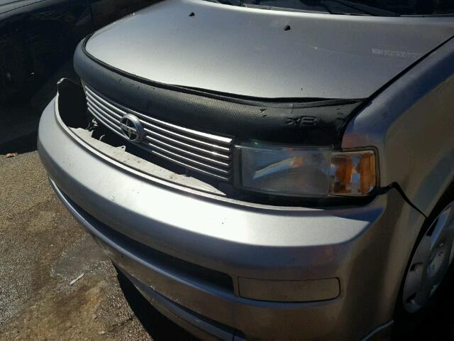 JTLKT324054024224 - 2005 TOYOTA SCION XB 银色 照片 9