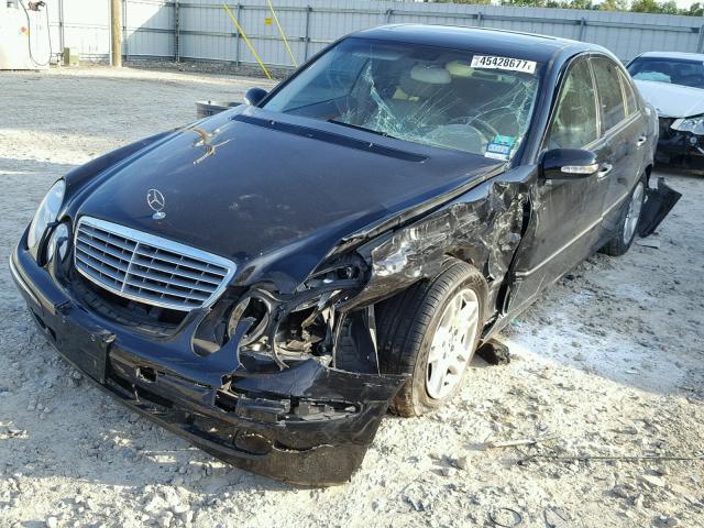 WDBUF65J53A269029 - 2003 MERCEDES-BENZ E 320 BLACK photo 2