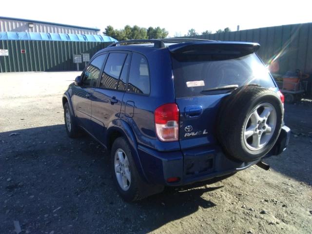 JTEHH20VX26066246 - 2002 TOYOTA RAV4 BLUE photo 3