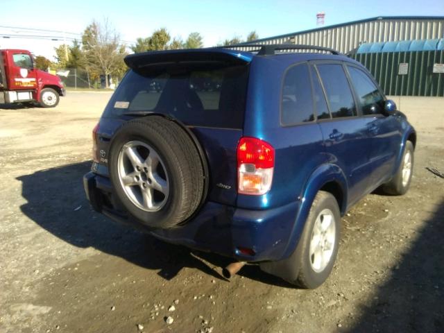 JTEHH20VX26066246 - 2002 TOYOTA RAV4 BLUE photo 4