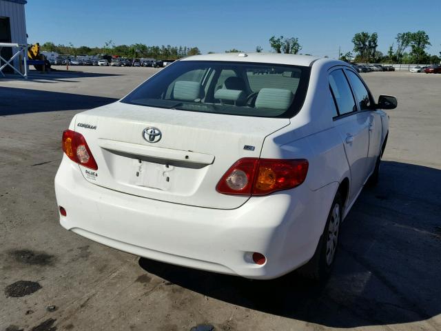 2T1BU4EEXAC402625 - 2010 TOYOTA COROLLA BA WHITE photo 4