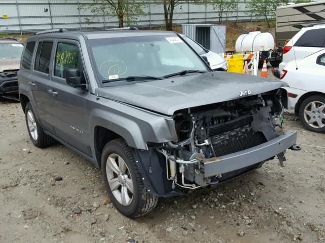 1C4NJRCB1ED513102 - 2014 JEEP PATRIOT LI GRAY photo 1