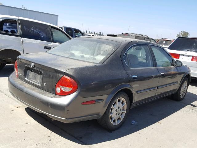 JN1CA31D01T839128 - 2001 NISSAN MAXIMA GXE GRAY photo 4