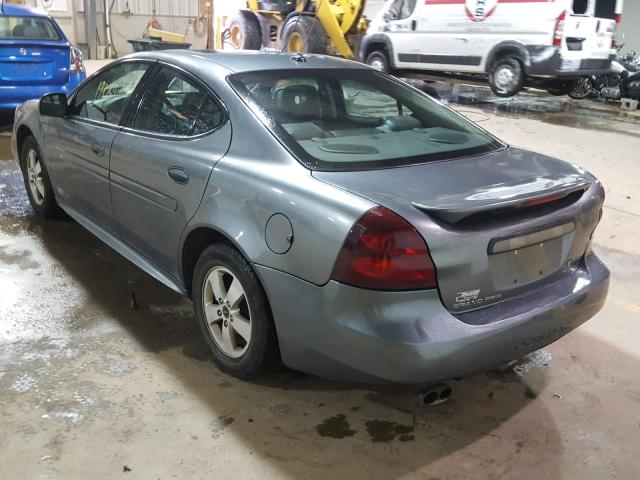 2G2WS522741332743 - 2004 PONTIAC GRAND PRIX GRAY photo 3