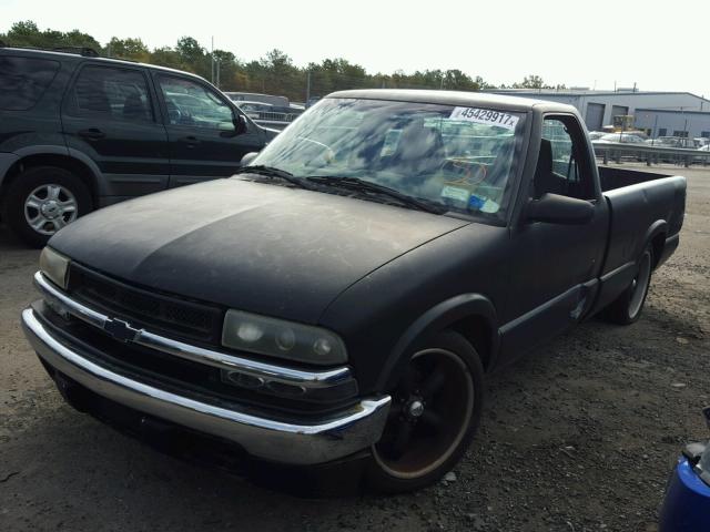 1GCCS1448YK183111 - 2000 CHEVROLET S TRUCK S1 BLACK photo 2