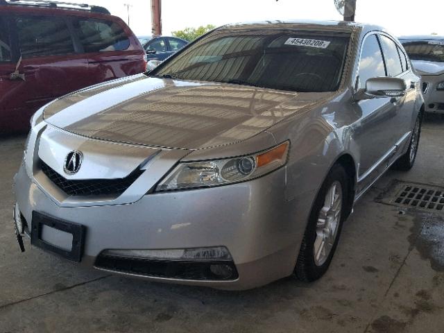 19UUA8F2XAA027449 - 2010 ACURA TL SILVER photo 2