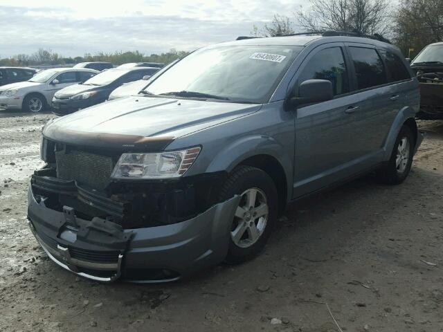 3D4GG47B99T207532 - 2009 DODGE JOURNEY SE BLUE photo 2