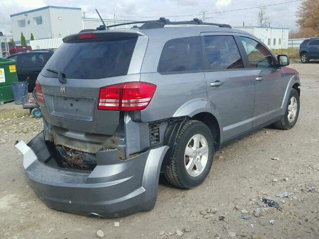 3D4GG47B99T207532 - 2009 DODGE JOURNEY SE BLUE photo 4