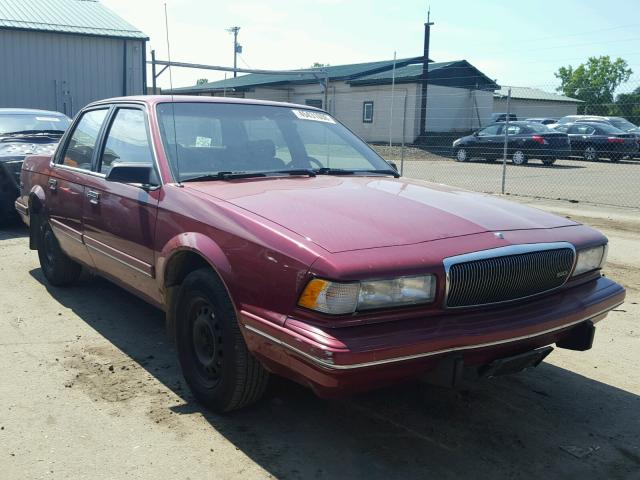 1G4AG55M6R6501618 - 1994 BUICK CENTURY SP RED photo 1
