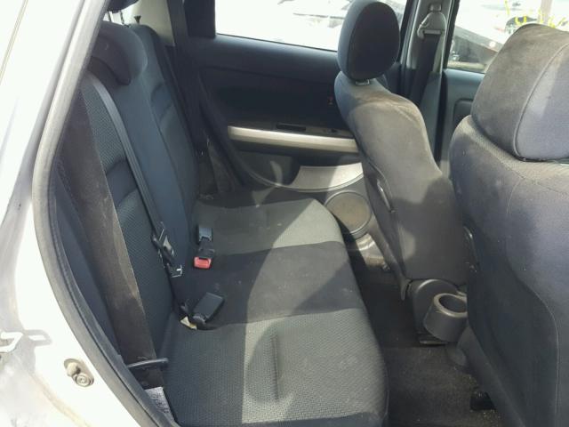 JTKKT604465017278 - 2006 TOYOTA SCION XA SILVER photo 6
